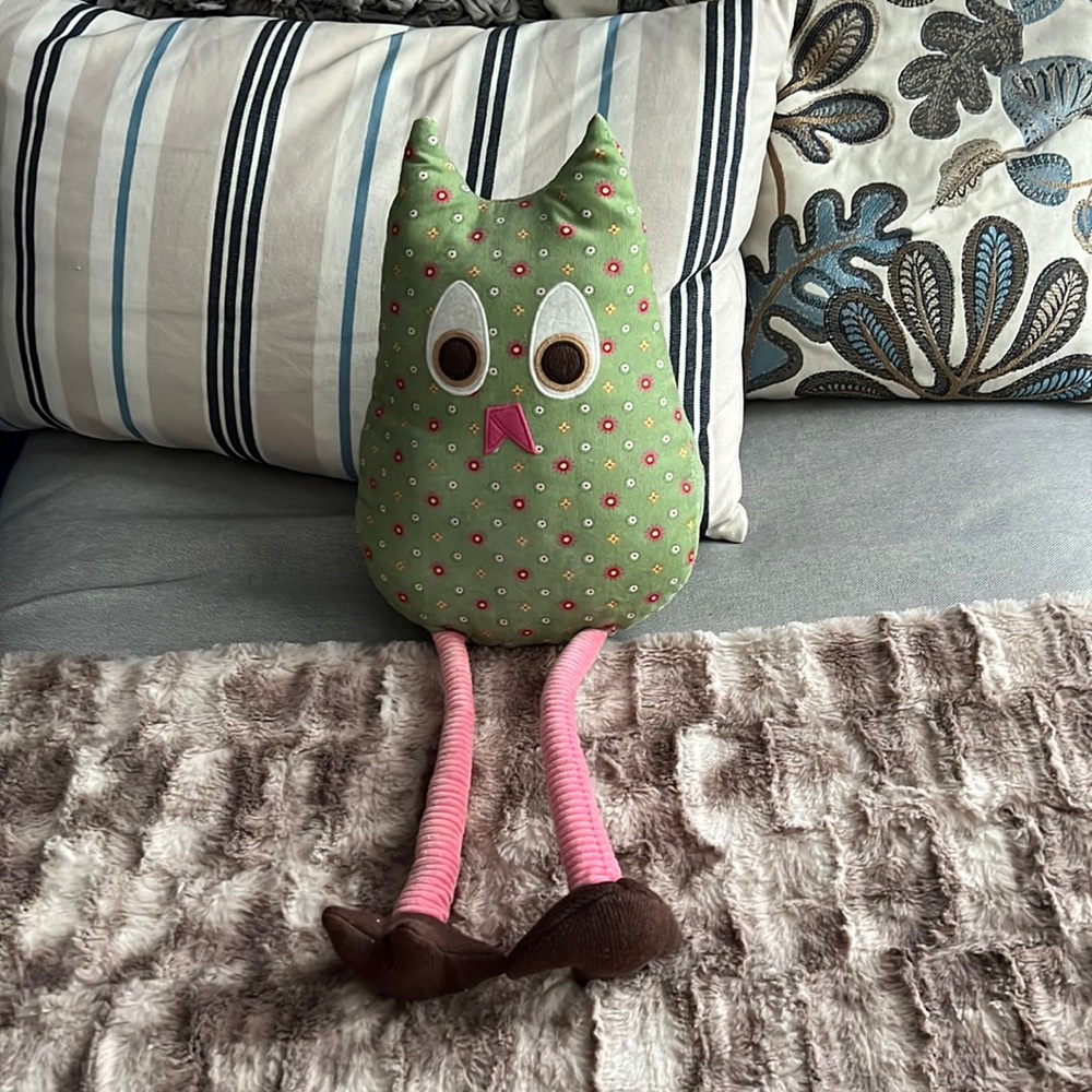 Pottery Barn Plush Owl Joy